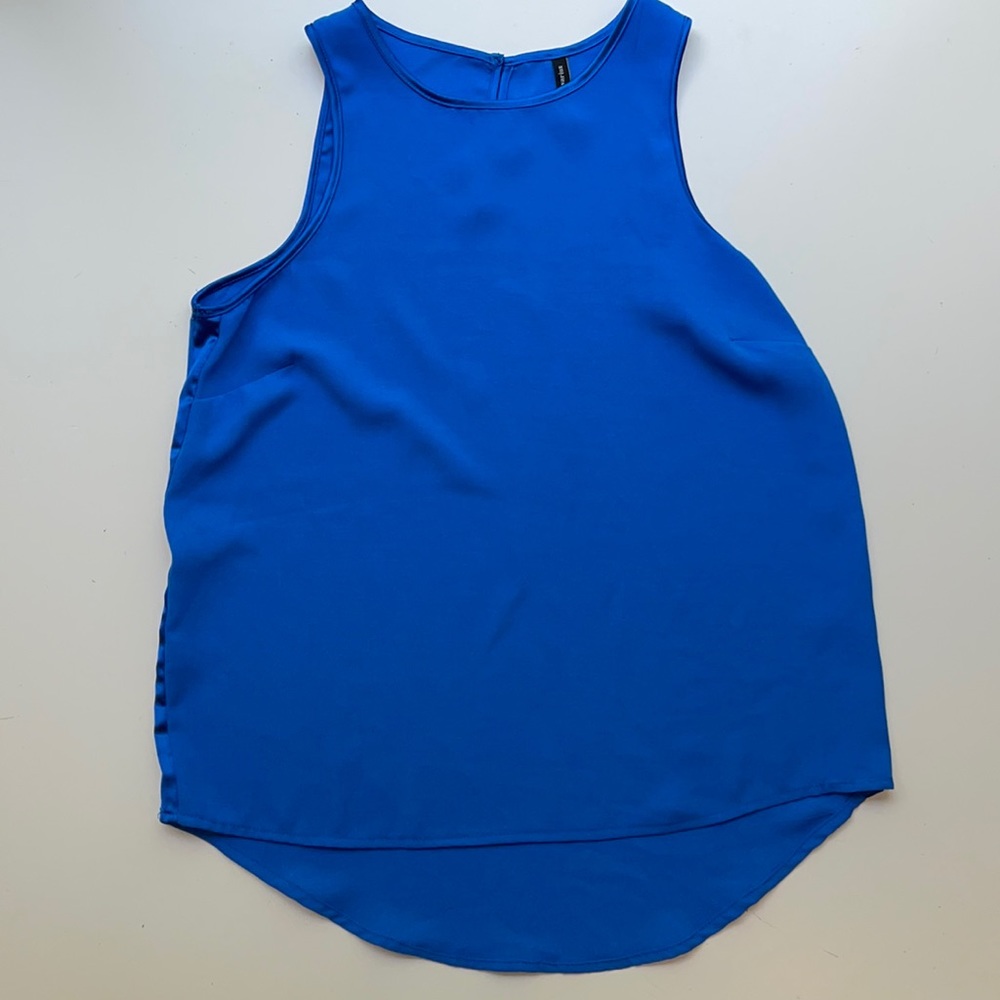 Stradivarius Royal Blue Sleeveless Top